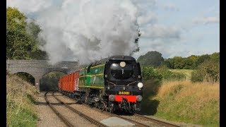 Great Central Railway  Autumn Steam Gala 2017 [upl. by Hulburt]