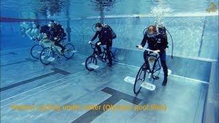 Under Water Cycling World Records 2013 [upl. by Uria]