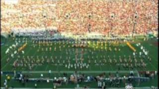 Rosebowl 2009 USCBAND Halftime [upl. by Nahtanaj908]