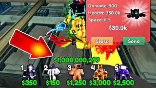 OMG 😱 GIVE FREE MONEY 999999 in Skibidi Tower Defense PVP MODE Episode 70 PART 2 [upl. by Auehsoj]