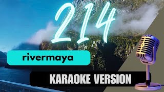 214  Rivermaya Karaoke [upl. by Teerprug]