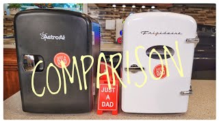 Mini refrigerator  Cooler Comparison AstroAI vs Frigidaire How Cold or Hot Does It Get Mini Fridge [upl. by Lorelei]