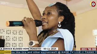 quotWatch Mequot By Empress Gifty OseiBest Cover Ever Live At Kade Blessed Home Ministry Intl [upl. by Wulfe235]