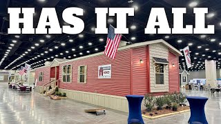 BRAND NEW single wide mobile home that TRULY has EVERYTHING Prefab House Tour [upl. by Madi]