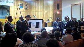 Trinity Lodge 175 PHA Monroe LA Bishop Rodney McFarland Sr Worshipful Master [upl. by Jd]