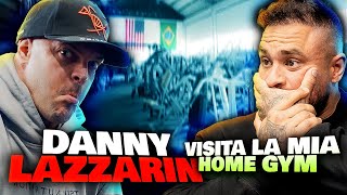 DANNY LAZZARIN VISITA LA MIA HOMEGYM  ALLENAMENTO INSIEME [upl. by Hild]