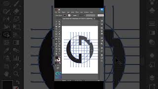 Monogram logo in illustrator illustrator logo art graphicdesign monogramlogodesign logodesign [upl. by Petrick495]