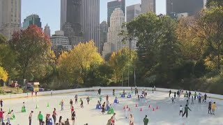 Iconic Central Park ice skating rink to reopen [upl. by Dita]