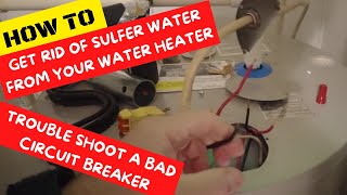 How to install a powered anode in a water heater to get rid of rotten egg smell [upl. by Oetsira]