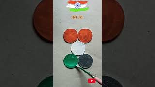 Indian flag drawing 🇮🇳🫡♥️independenceday indianflagdrawing art indianflage 1000subscriber draw [upl. by Anikas]