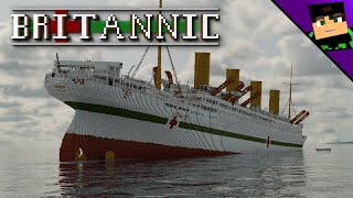 The Sinking of HMHS Britannic Minecraft Animation [upl. by Ahsinrev]