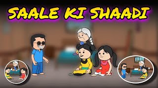 Saale Ki Shaadi 😅 Comedy Video Javari Cartoons [upl. by Namor77]