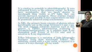 WORKING OF XRAY LITHOGRAPHY ADVANTAGES AND DISADVANTAGES [upl. by Hagan]