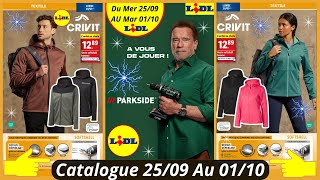 Nouveau Catalogue Lidl Parkside De La Semaine Prochain 2509 Au 011024 Bon Plans Promotions France [upl. by Wun]