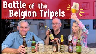 Blind Tasting 8 Belgian Tripel Beers [upl. by Pelagi809]