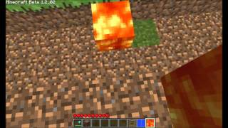 Minecraft Tutorial  Lava Falle [upl. by Atteyek]