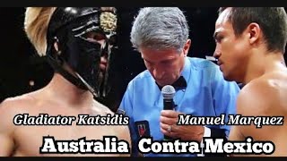 Marquez Mexico vs Katsidis Australia Lightweight Championship highlights marquez [upl. by Goles]