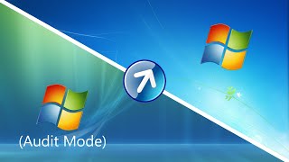 Upgrading to Windows 7 from Windows Vista in Audit Mode [upl. by Yelsew]