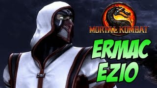 Ermac EZIO AUDITORE SKIN MOD  Mortal Kombat PC [upl. by Luby]