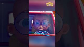 Wheels On the Ambulance Song  Part 2  Nursery Rhymes amp Kids Songs  Happy Tots shorts [upl. by Llener44]