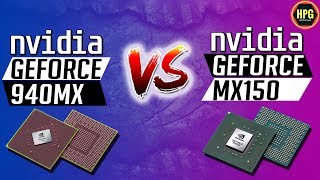 Nvidia MX150 VS 940MX GDDR5 Gaming Benchmark [upl. by Gina]