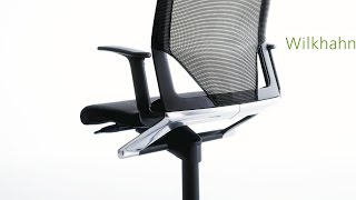 Modus task chair  office chair  how to use [upl. by Alaik]