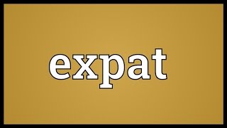 Expat Meaning [upl. by Frager]