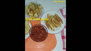 How to Fry Sweet Potato in styles [upl. by Yornek]