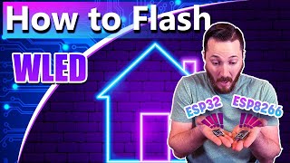 How to Flash WLED to ESP32 amp ESP8266  Troubleshooting Tips [upl. by Aelak]