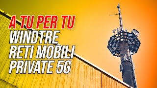 A tu per tu con WINDTRE per scoprire lapproccio sartoriale alle reti mobili private 5G [upl. by Llemrej]