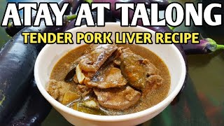 PORK LIVER WITH TALONG RECIPE [upl. by Ares]