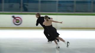 7 K HAWAYEK  J BAKER USA  ISU JGP Mexico Cup 2013 Junior Ice Dance Short Dance [upl. by Longtin575]