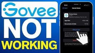 How To Fix GOVEE Home App Not Working 2024 [upl. by Nylitsirk422]