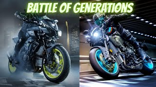 Yamaha MT10  Gen I vs Gen II Comparison 4K  RAW Audio [upl. by Ardrey]