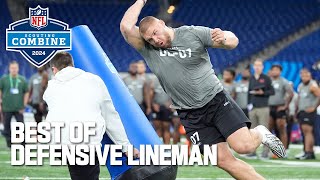 Best Workouts of Defensive Lineman  2024 NFL Scouting Combine [upl. by Togram819]