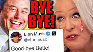 Bette Midler REMOVED From Twitter After INSANE Tweet  Elon Musk Gets The LAST LAUGH [upl. by Jacklin699]