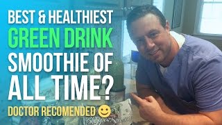 BY FAR The Best amp Healthiest Green Drink Smoothie Recipe With NutriBullet [upl. by Eeruhs]