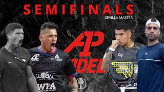 A1 PADEL SANTANDER SEVILLA MASTER 2024 SEMIFINALS  L  AGUIRREG ALFONSO VS M ABUD A ALLEMANDI [upl. by Kcira]