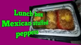 Lunchbox Mexican stuffed peppers [upl. by Enirehtahc]