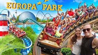 EUROPA PARK 4K en 2 días y sus Mejores 15 atracciones  2022  El Parque más grande de Europa [upl. by Marcy]