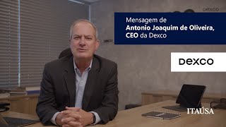 Panorama ItaÃºsa 2022  Antonio Joaquim de Oliveira CEO da Dexco comenta novos projetos da empresa [upl. by Trinee]