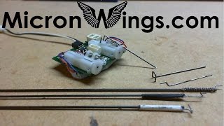 Micro RC Control Linkages and Pushrods [upl. by Engel]