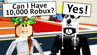 ONLY SAYING quotYESquot TO ROBLOX PLAYERS [upl. by Paquito]