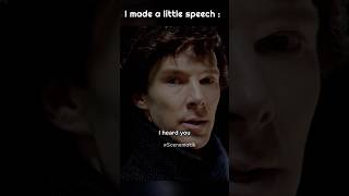 I asked you to stop being dead sherlockholmes sherlock movieclips [upl. by Merri]