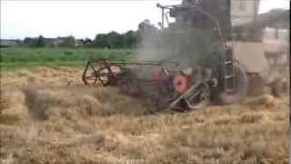 Barley Harvest 2013 Claas Matador Gigant [upl. by Reffotsirk208]