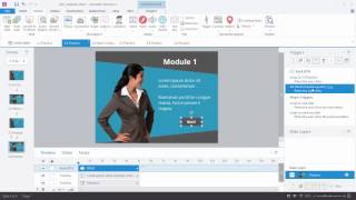 Getting Started with Articulate Storyline 2 Working with truefalse variables [upl. by Dickie]