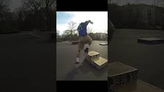 tompkins treflip nyskateboarding [upl. by Reffinnej310]