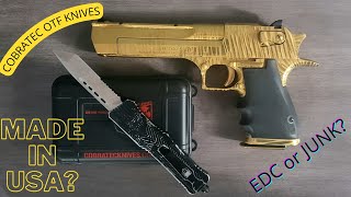 Should You EDC a CobraTec OTF Knife  CobraTec Knife Honest Extended Review [upl. by Sehguh983]