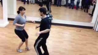 Eddie Torres Jr amp Melanie Torres int turns at Dance On 2 Studio 52212 [upl. by Tracay226]