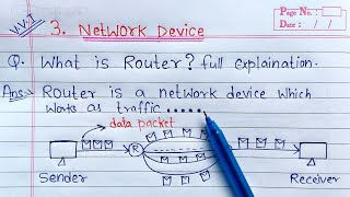 What is Router full Explanation  Computer Networking [upl. by Fifi]